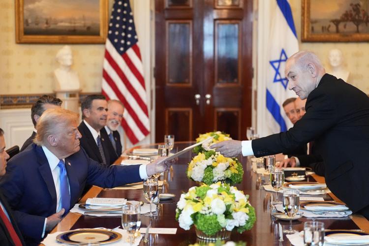 APTOPIX Trump US Israel