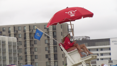 Lifeguards on post at Rehoboth Beach