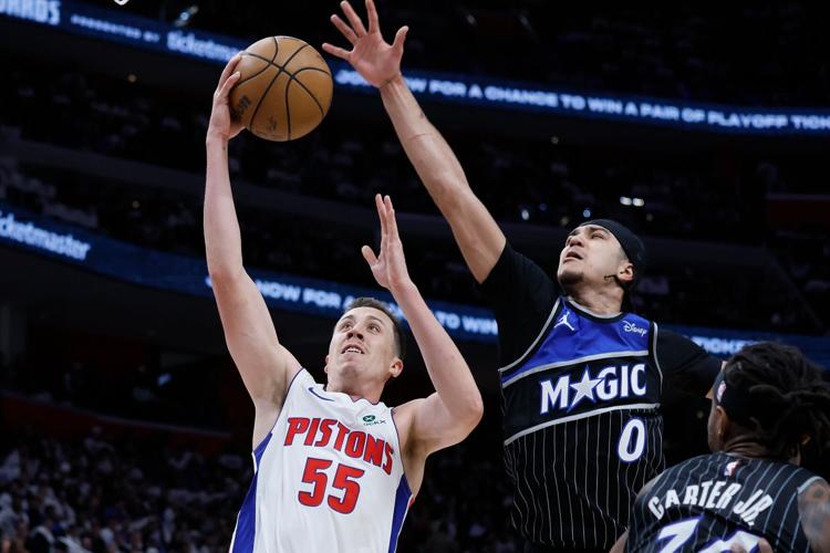 Magic Pistons Basketball