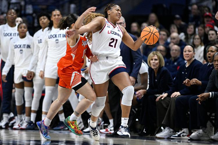 NCAA Syracuse UConn Basketball