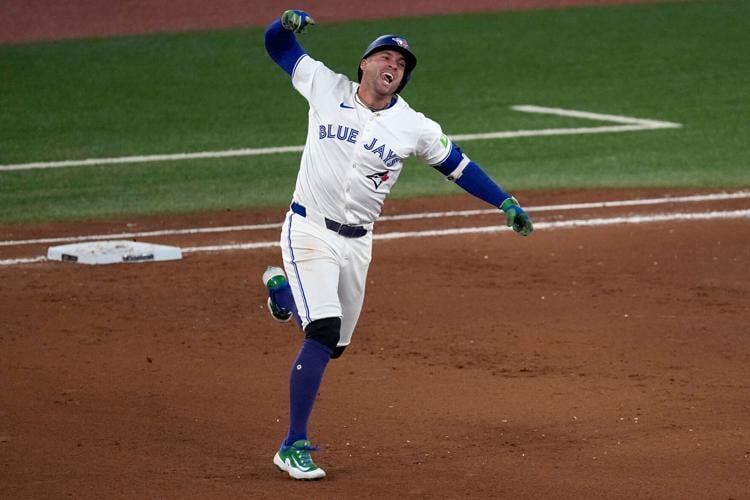 APTOPIX ALCS Mariners Blue Jays Baseball
