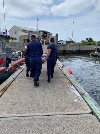 Coast Guard Boat Crew Medevacs Man Near Ocean City Inlet
