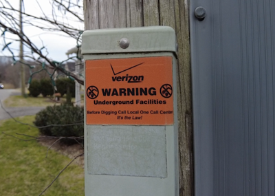 Verizon Pole in Milton