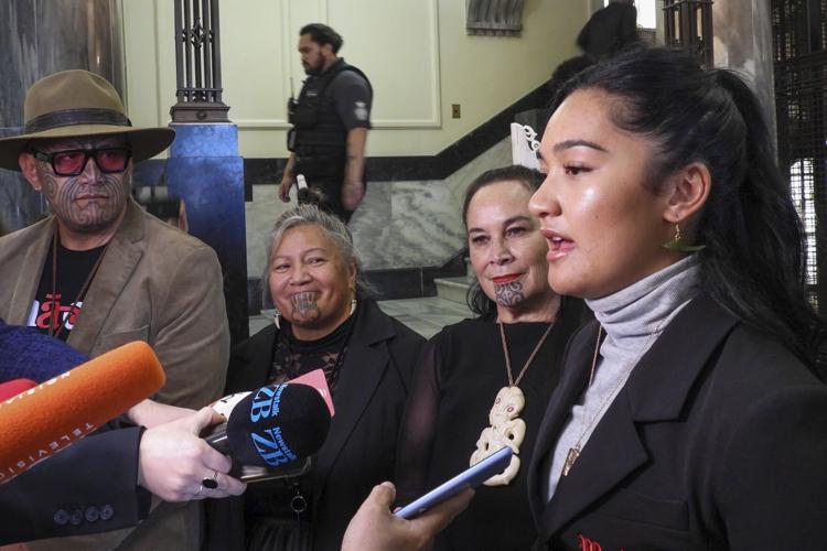 New Zealand-Haka Protest