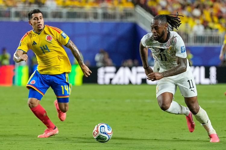 Ghana Colombia WCup Soccer