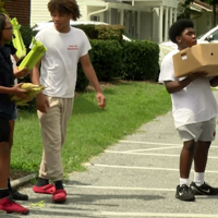 Kids Handing out Free Food Today in Salisbury