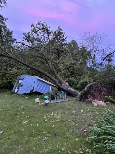 Galestown Tornado Damage