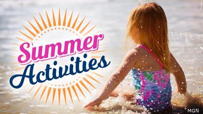 Summer Activities Stock Photo