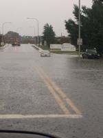 Heavy Rain Causes Flooding, Road Closures in Kent County