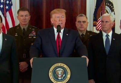 US, Iran Step Back From Brink; Trump Says Iran Stands Down