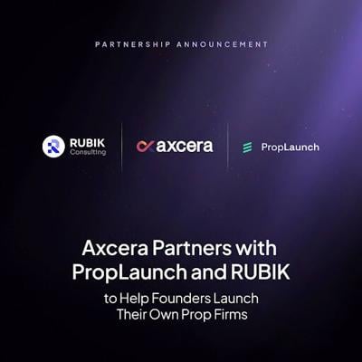 PropLaunch Joins Forces with Axcera and RUBIK to Help Founders Launch Prop Firms