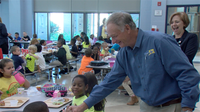 Perdue Farms Brings New Product to North Salisbury Elementary Lunch Menu