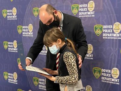 Dover PD Honors Citizen's Heroic Effort