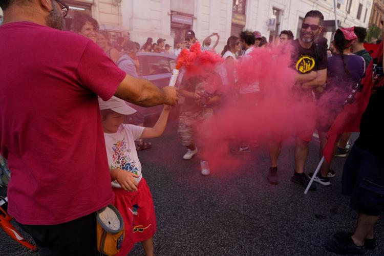 Italy Pro-Migrants Rally