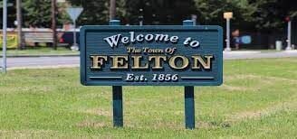 FELTON TOWN SIGN