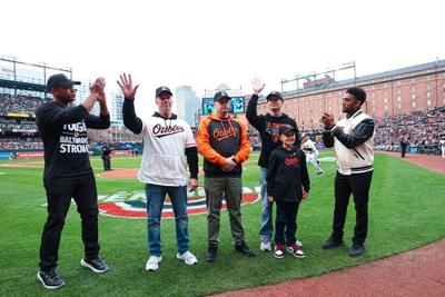 First Responders to Bridge Collapse Honored in Orioles Opener