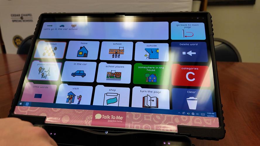 Tablet at Cedar Chapel Special School