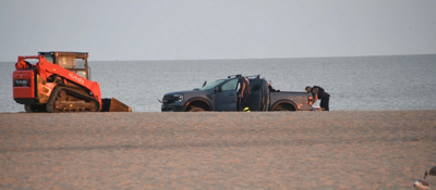Lewes Beach Guns Truck