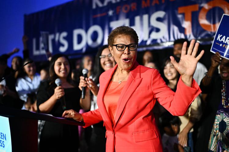 Photos of primary races across the US as candidates compete to get on the ballots for the midterms