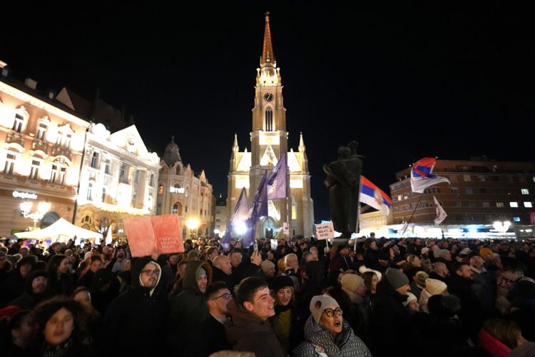 Serbia Protest