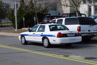 Ocean City Paints Thin Blue Line in Support of Police