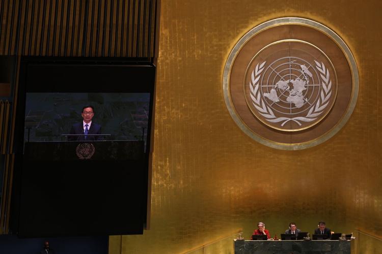 UN General Assembly China