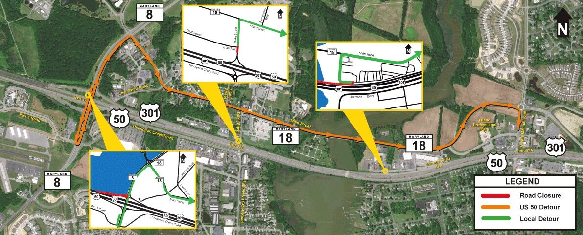 SHA and Queen Anne's County Partnering In Pilot Ramp Management Project