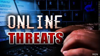 online threats graphic