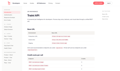 Traini Launches the World’s First Pet Emotional Intelligence API, Opening a New Era of AI for Non-Human Communication