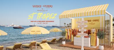 WISKII Launches First Global Pop-Up in Saint-Tropez with ONIRIQ Wellness for Exclusive Summer Residency
