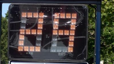 speed sign