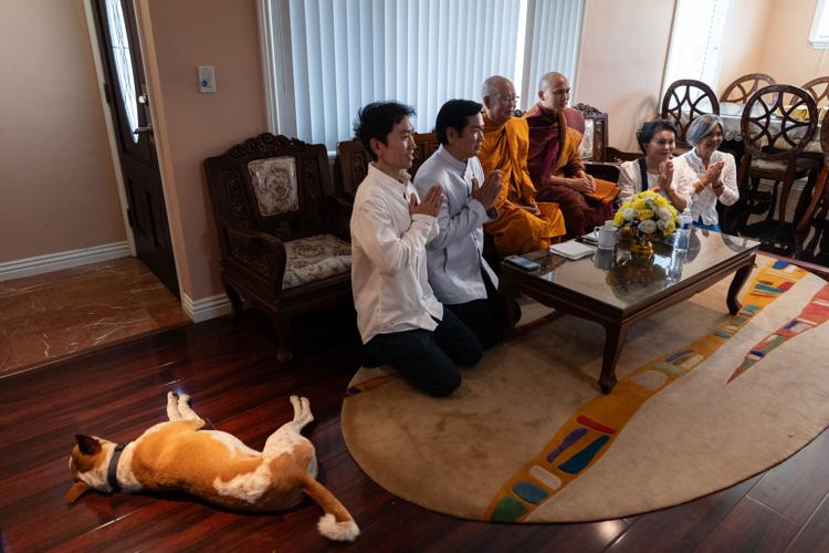 Walk for Peace Buddhist Monk