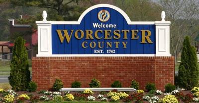 Worcester County sign
