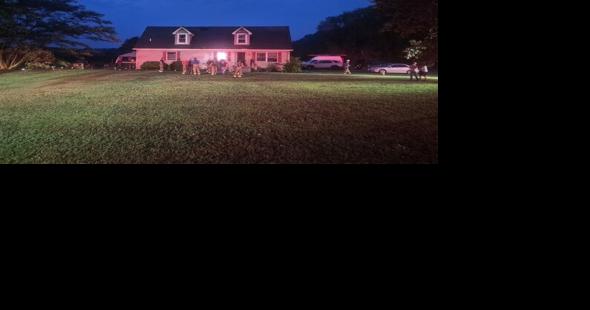 House fire displaces four people and several pets after weekend storm