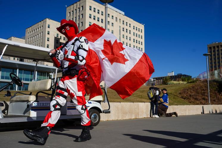 Canada Referendum Rally