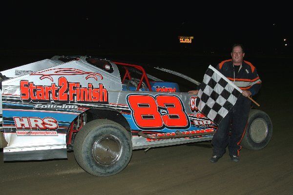 DALE HAWKINS NAPA BIG BLOCK MODIFIED WINNER