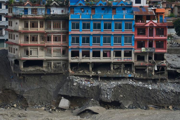 APTOPIX Nepal Flood
