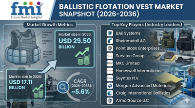 Ballistic Floatation Vest Market Price Outlook and Future Industry Trends (2026–2036)