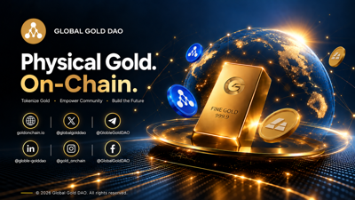 GGD (Global Gold DAO) Launches Tokenized Physical Gold Ecosystem on BNB Chain