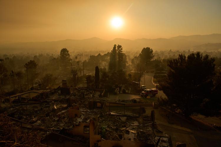 Climate LA Wildfires Air Pollution