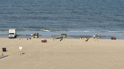 Ocean City Fireworks impacted by tide