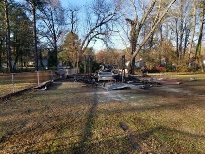 Engine Fire Destroys Salisbury Pole Building