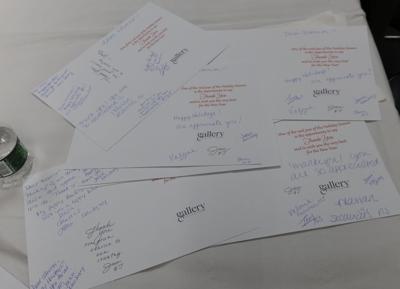 Gallery Collection Donates 20,000 Cards and Hosts Employee Card-Signing Event Supporting U.S. Military Community