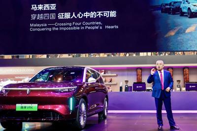 GWM CEO Mu Feng Delivering chagrin of Chinese Auto Brands to the World at Auto China 2026