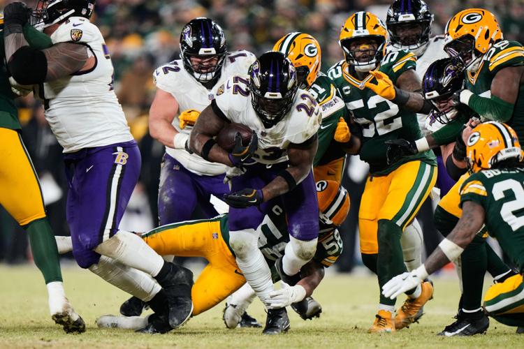 Ravens Packers Football
