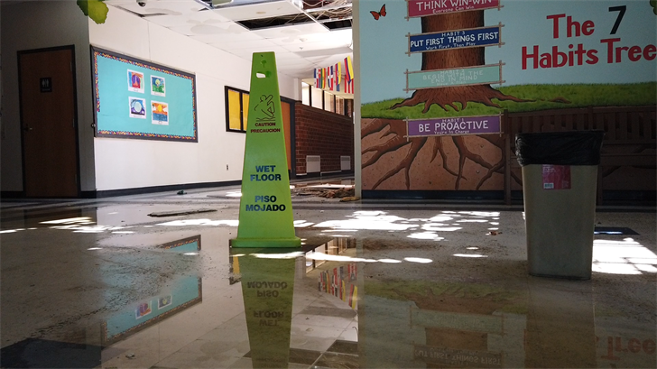 William Henry Middle School in Dover Condemned After Serious Storm Damage