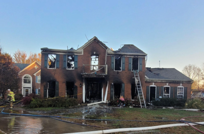 Stevensville House Fire