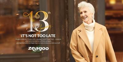Autumn Breeze & Boundless Style: Zeagoo Celebrates 13 Years with Campaign Model Maye Musk