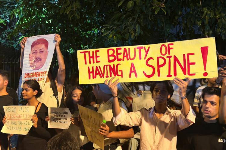 India Cockroach Protests Humor