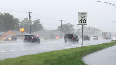 Heavy Rain Causes Flooding, Road Closures in Kent County